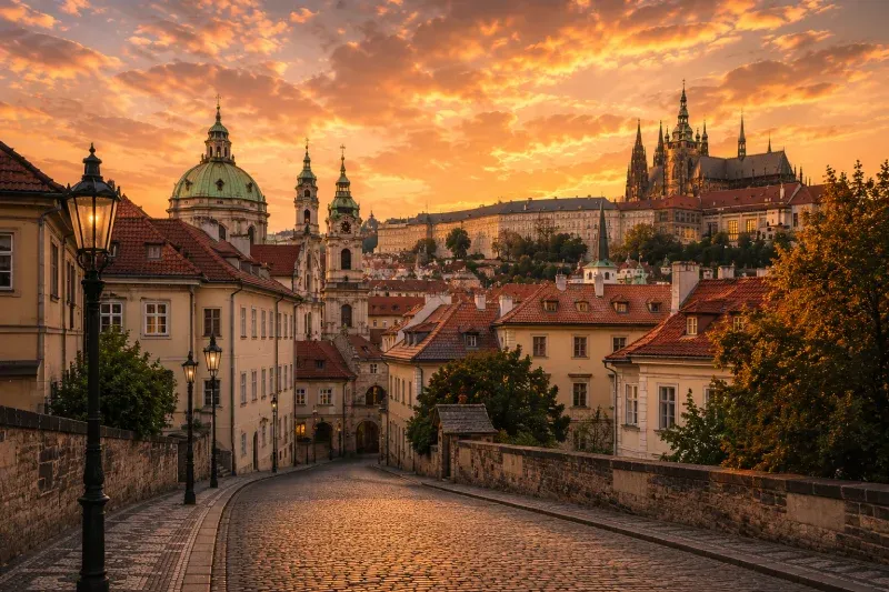Prague Airport to Mala Strana